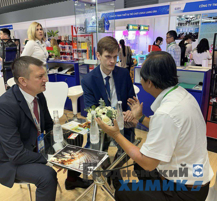 ОАО «Гродно Азот» участвует в выставке Vietnam Expo 2023